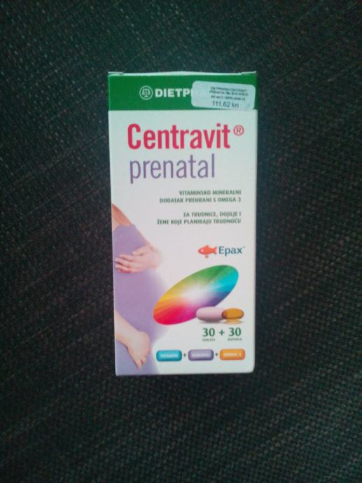 Centravit prenatalvitamini za trudnice