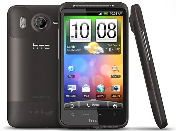 HTC Desire HD s navigaciom.