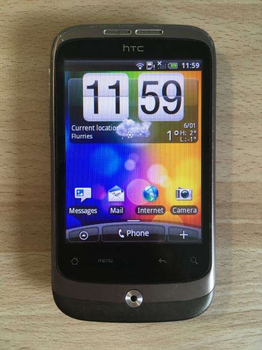 HTC Wildfire, sve mreže, sivi