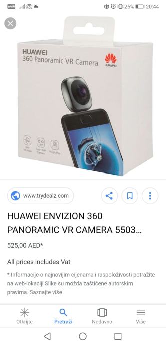 Dodatna kamera za Huawei P20 Pro