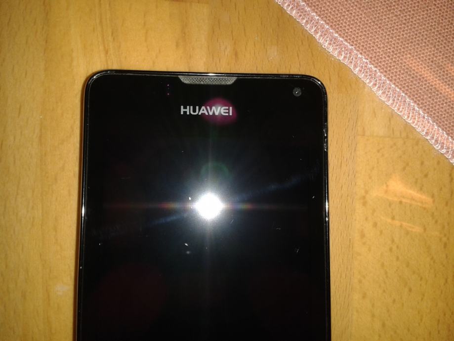 Housse étui Slim En Cuir écologique Rouge Pour Huawei Ascend Y300 - Coque Anti-chocs, Neuf - Protection élégante Et Pratique