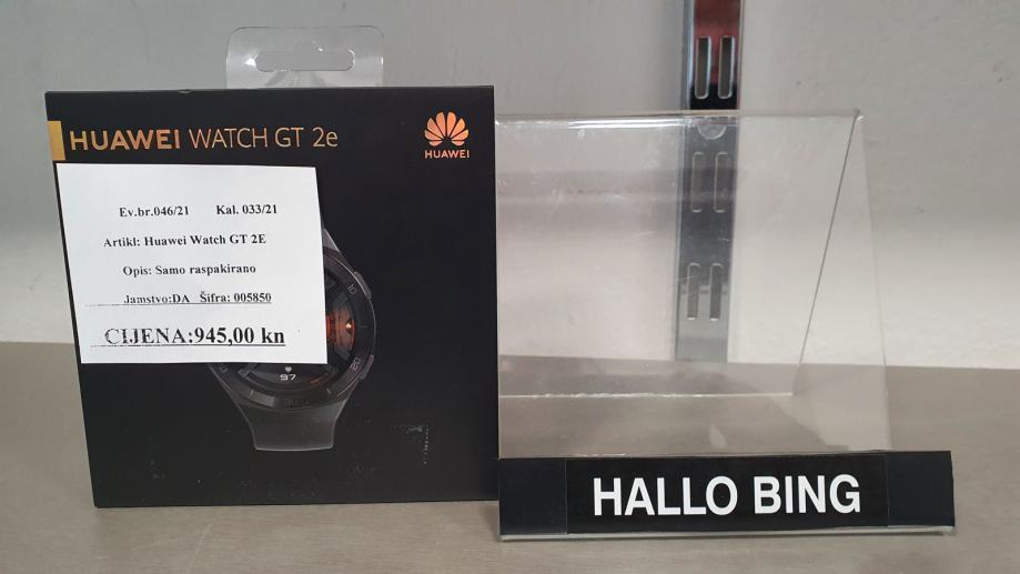 Huawei Watch GT2E, novo