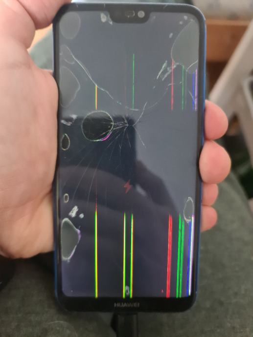 Huawei P20 lite, razbijen ekran
