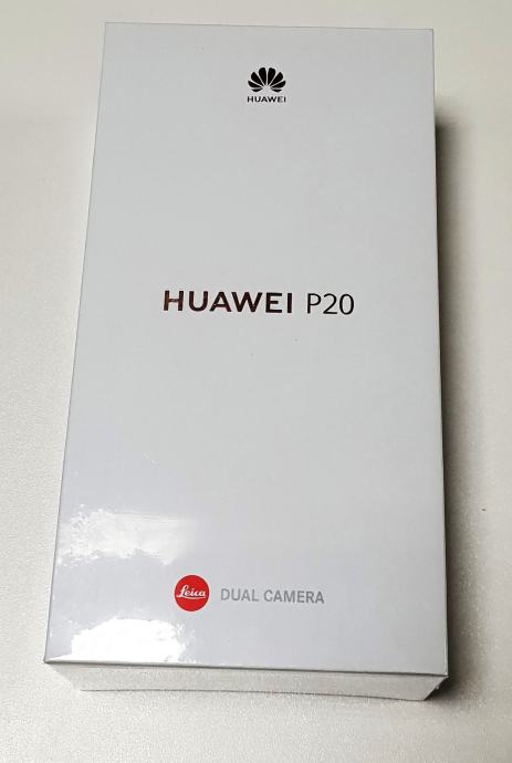 Huawei P20, Model EML-L29, 4/64 GB ROM/RAM, Crni