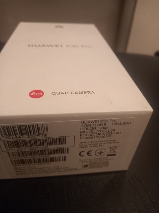 Huawei P30 pro,Samo kutija