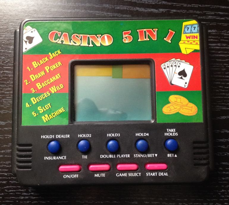 5 casino igara na vintage mini konzoli