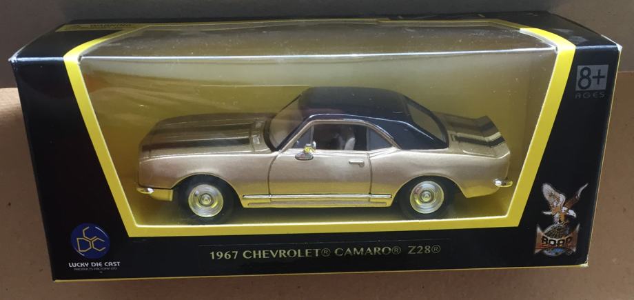1967 CHEVROLET CAMARO Z28 (zlatni)