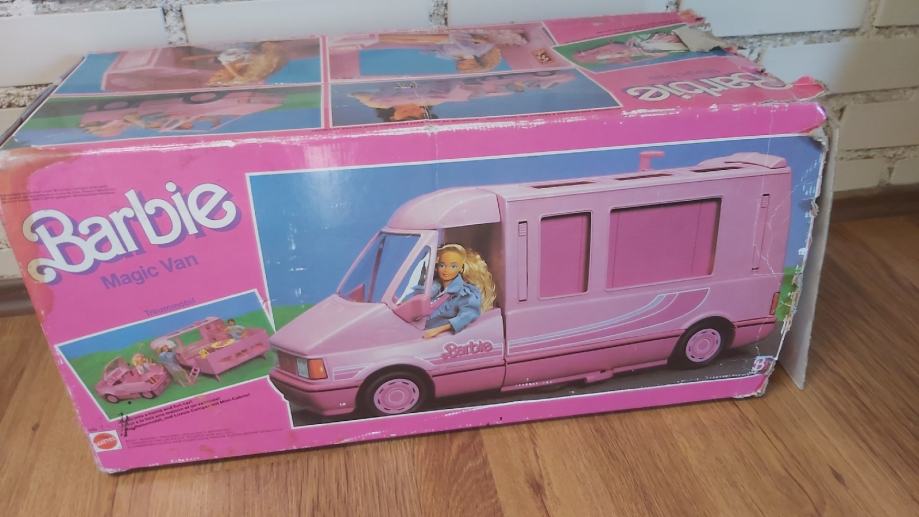 Mattel Barbie Magic Van – Vintage – Incomplet / Abîmé – Pour Pièces Ou Déco