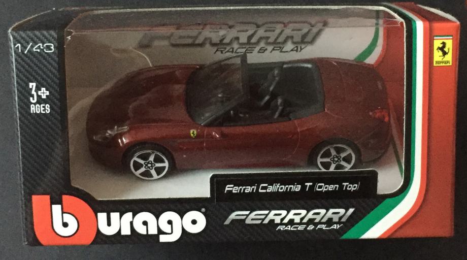 Bburago 1/43 Ferrari - Ferrari California T (Open Top).