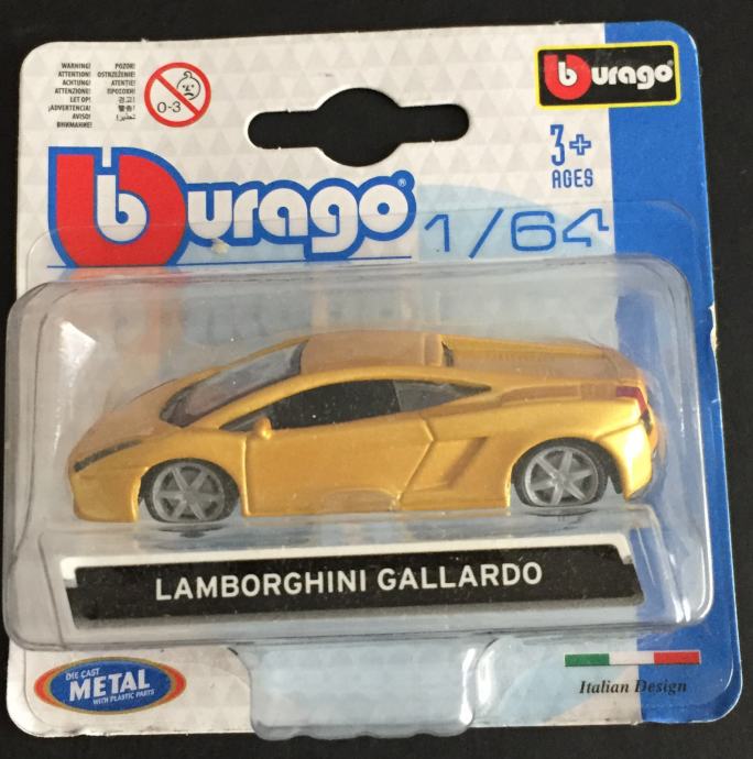 Bburago 1/64 - Lamborghini Gallardo...