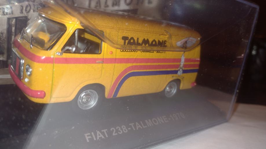 Diecast model Fiat 238 van Talmone 1970 1/43 Altaya