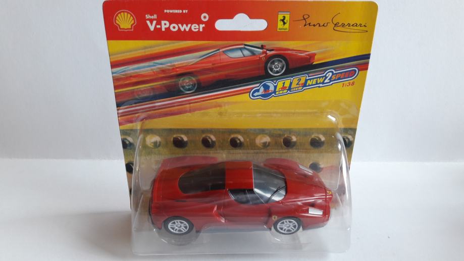 Hot Wheels 3 Ferrari modela 1/38 Shell