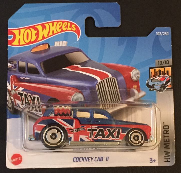Hot Wheels 2019 Cockney Cab II – Serie Throwback 60 – 2/8 – Edizione Limitata Target - 3