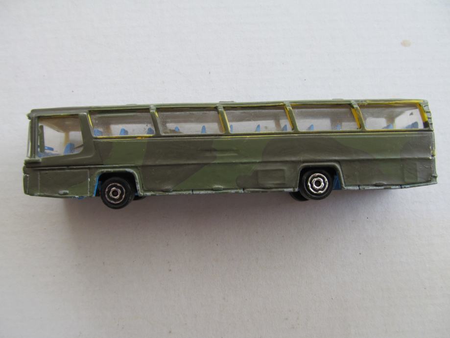 Miniatura De Ônibus Majorette 1/87 Ho Neoplan Ler Obs L1297