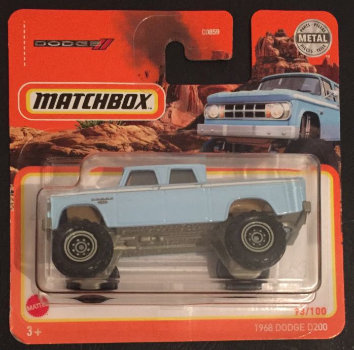 Dodge d200 matchbox