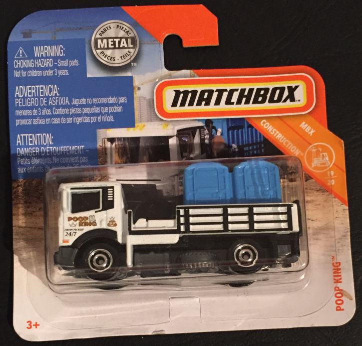 Matchbox Poop King (plavi).