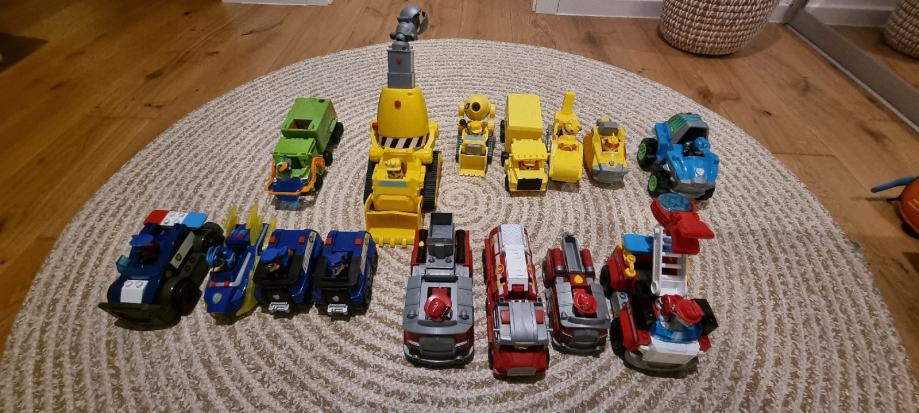 Paw Patrol: Rocky, Rubble, Marshal, Chase, Tracker