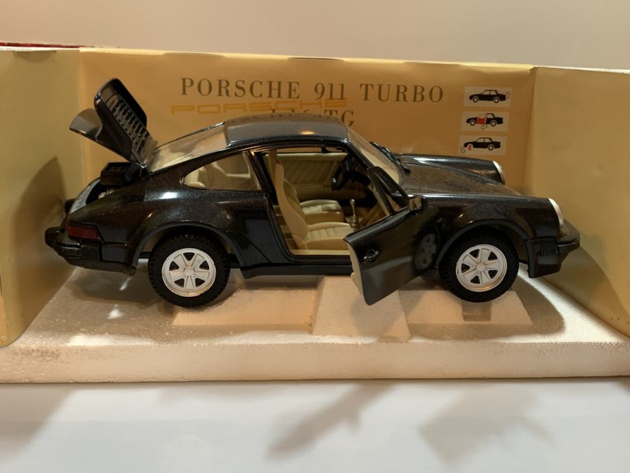 Porsche 911 Turbo Polistil – 1/16, Vintage, Jouet Ancien