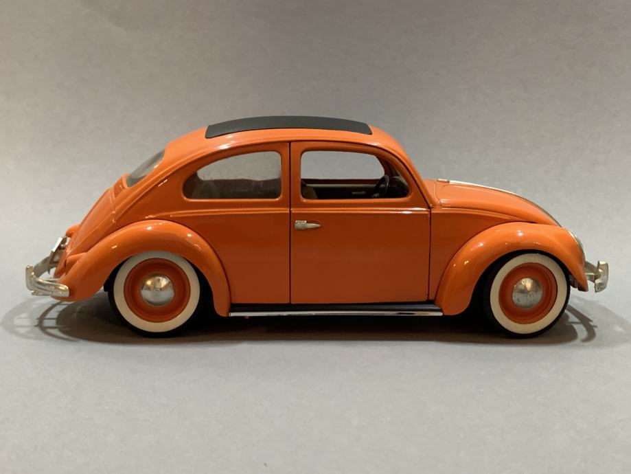 VW BEETLE RACING Majorette 1/64 Ref 241A Vintage Volkswagen Voiture EUR