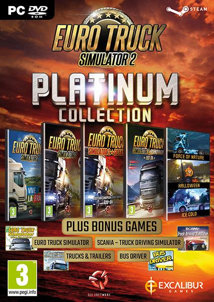 Euro Truck Simulator 2 Platinum Collect PC igra,novo u trgovini,račun