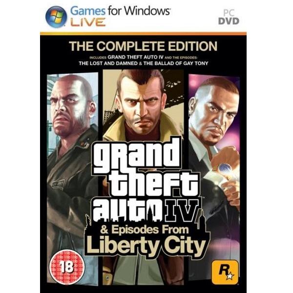 GTA IV & Episodes From Liberty City The Complete Edition PC igra,novo
