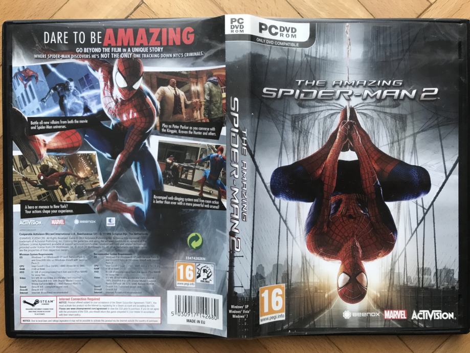 PC DVD Rom iz 2014. | The Amazing Spider-Man 2 = SpiderMan II
