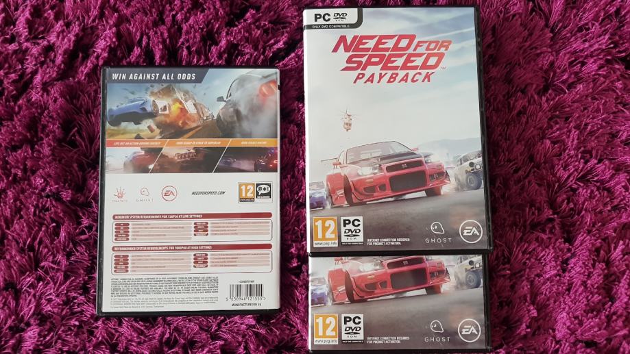 PC IGRA nova Need For Speed Payback 2+1 gratis