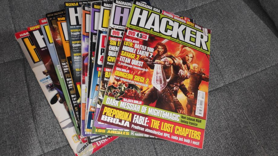 Časopis Hacker Stari Brojevi