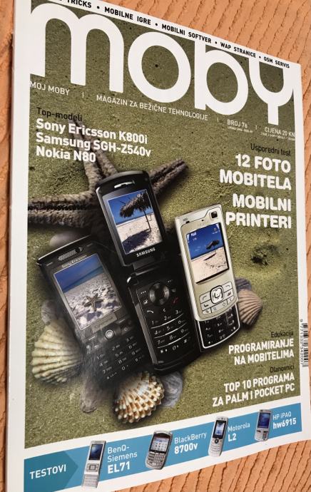 Moj Moby 6/06 | test: 3x Samsung X810 Z540v E370 + 2x Nokia N80 i 7370
