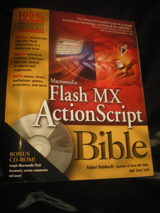 MACROMEDIA--Flash MX--ActionScript---Bible--BONUS CD-ROM!---