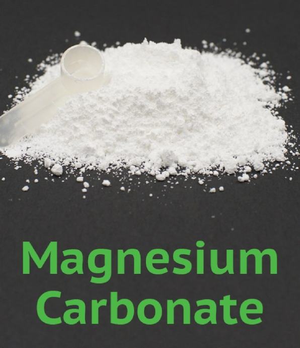 Magnezijev karbonat (MgCO3) - tzv. "kreda za ruke"
