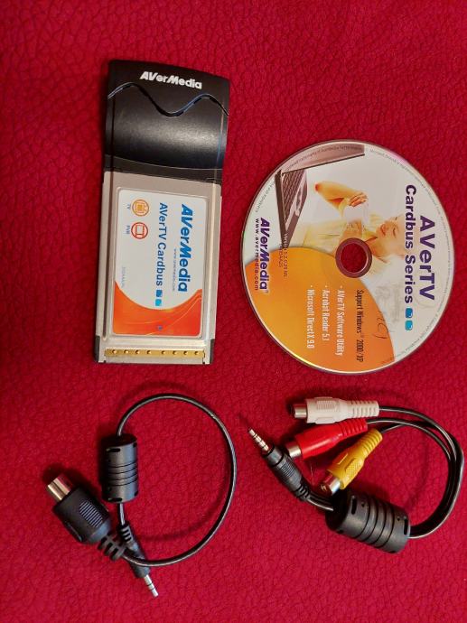 AVerTV Cardbus PCMCIA TV Tuner Card