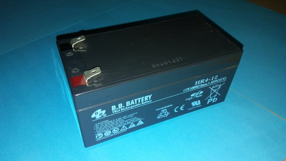 Baterija za UPS B.B. Battery HR4-12 - 12V 3.5Ah