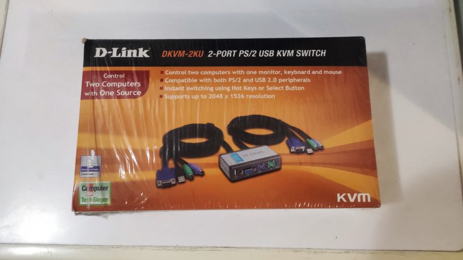DLINK KVM switch DKVM2KU