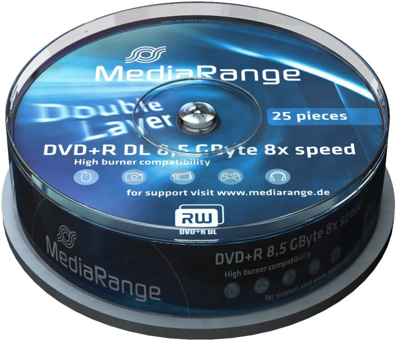DVD + R DL 8.5 GB