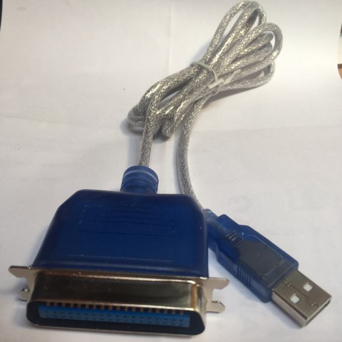 Printer Paralelni C36 na USB 2.0 kabel, 1,0 metar, ojačan