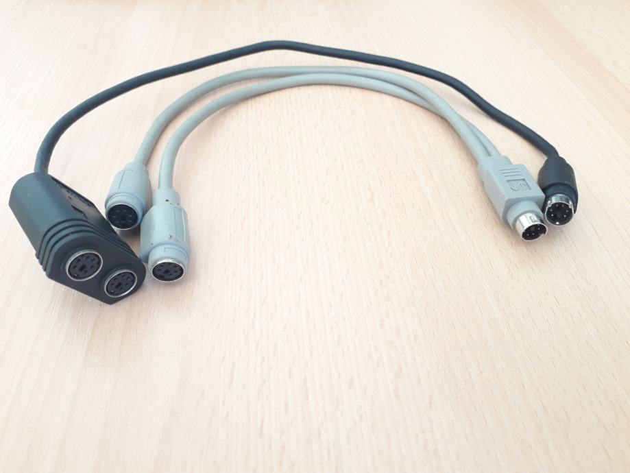 PS2 splitter to PS tipkovnice i miš, x2