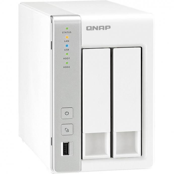 QNAP TS-220 NAS server sa 2x3 TB WD black diska -privatni cloud