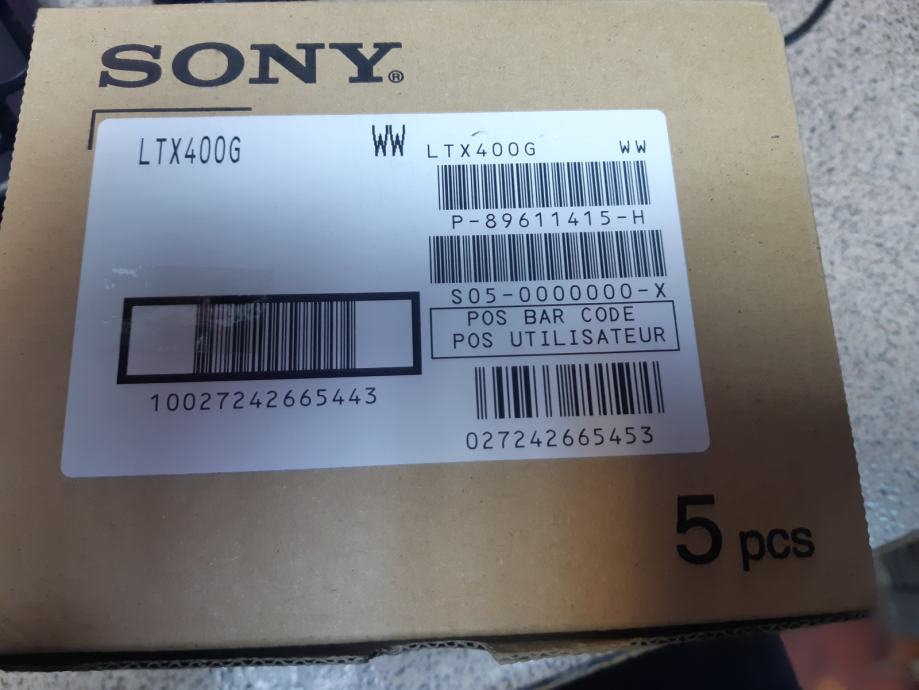 Sony Ultrium 3 LTO-3 800GB medij cartridge
