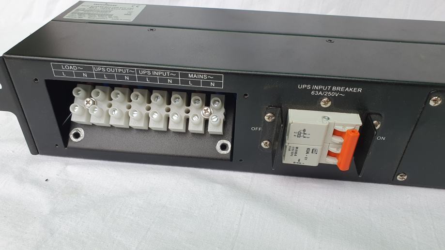 TECNOWARE BYPASS BOX FOR EVO DSP MM 610KVA RACK MOUNT FGCBYP10MMRM