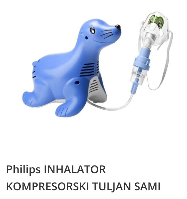 Philips Tuljan Sami kompresorski inhalator