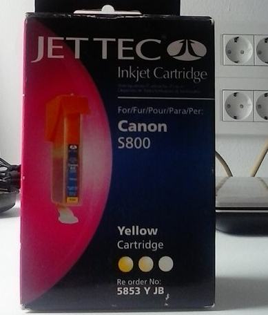 Canon S 800 zamjenska tinta zuta boja