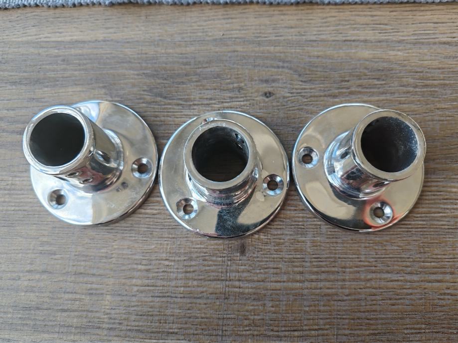 Té Coudé 60° En Inox 316 - Diamètre 22mm - Pour Bateau Ou Plomberie - Neuf FP INOX