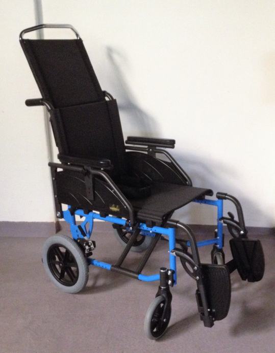 Invalidska kolica sa visokim naslonom - Medipom Pomagala