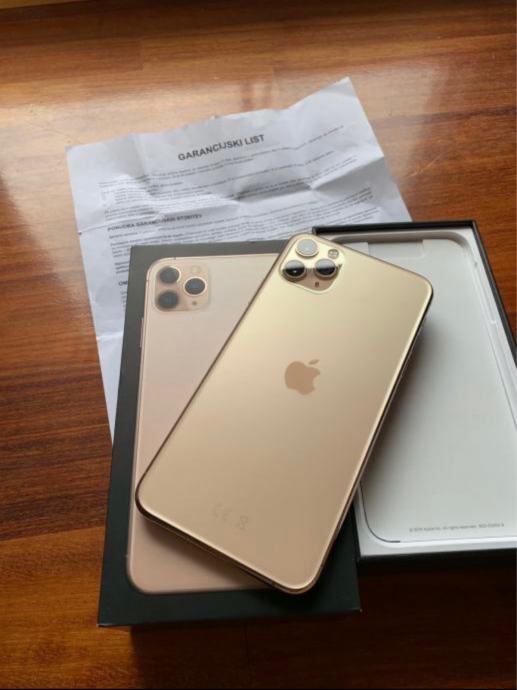 IPHONE 11 PRO MAX ROSE GOLD GARANCIJA 12 MJ. 256 095 7604 893