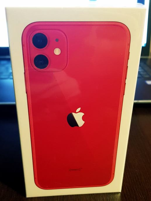 Apple iPhone 11 64GB Red, Novo! Račun/Jamstvo/Besplatna
