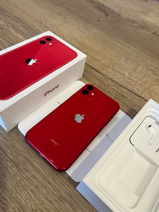 Iphone 11, crveni, 64GB! 2900 HRK