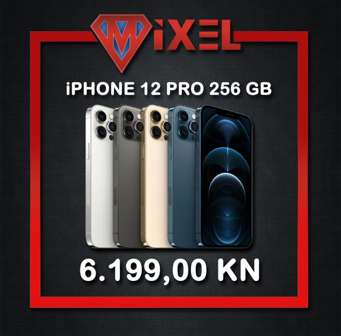 iPhone 12 PRO 256GB - NOVO!! - GARANCIJA - RAČUN - TRGOVINA
