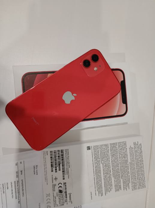 Prodaje se Iphone 12 crveni, 4100 kn