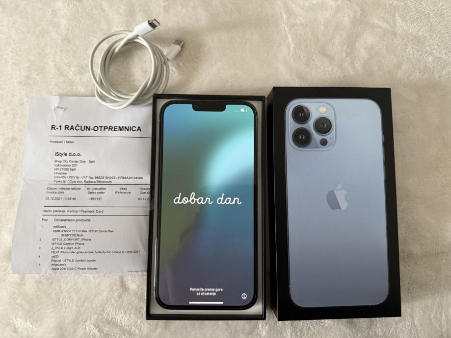 Apple iPhone 13 Pro Max 128GB Sierra Blue